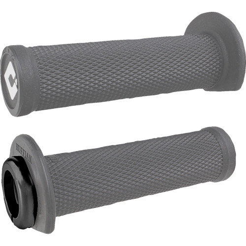 Ruffian 2.1 Lock-On Grips - Atv/Pwc - Gray/Black J33Rfg-B