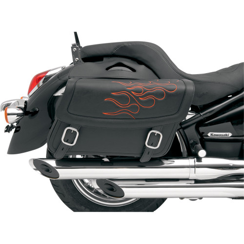 Saddlemen Flame Saddlebag - Orange - Medium X021-05-0406