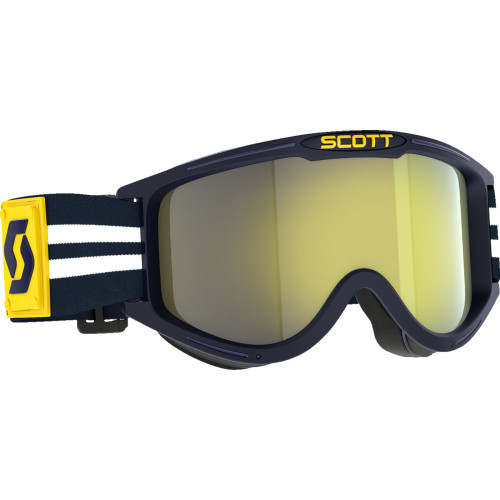 Scott 89X Era Goggles - Blue/White - Yellow Chrome 411703-1006179