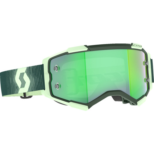 Scott Fury Goggle - Dark Green/Mint - Green Chrome 272828-7703279