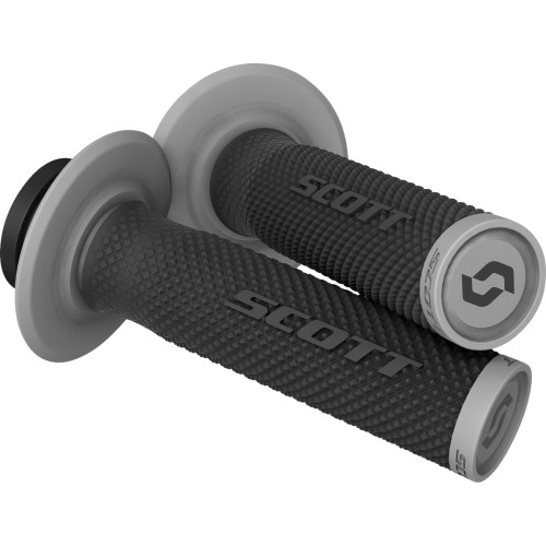 Scott Grips - Sx Ii - Lock-On - Black/Gray 292452-1001222 Scott Grips - Sx Ii - Lock-On - Black/Gray 292452-1001222
