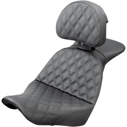 Saddlemen Explorer Seat - Lattice Stitched - Backrest - Fxlr/Flsb '18-'19 818-29-030Ls Saddlemen Explorer Seat - Lattice Stitched - Backrest - Fxlr/Flsb '18-'19 818-29-030Ls