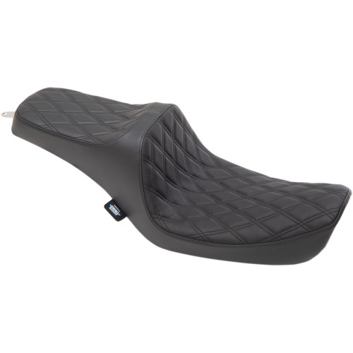 Drag Specialties Predator Iii Seat - Double Diamond - Black Stitching - Fxd '96-'03 Drag Specialties Predator Iii Seat - Double Diamond - Black Stitching - Fxd '96-'03