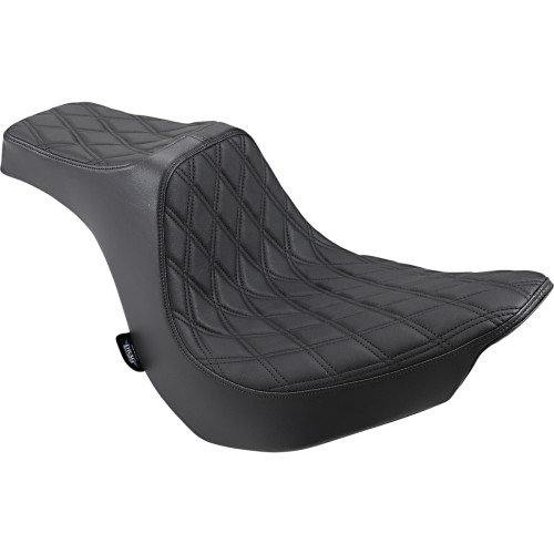 Drag Specialties Predator Iii Seat - Double Diamond - Black Stitching - Flfb/S '18-'22 Drag Specialties Predator Iii Seat - Double Diamond - Black Stitching - Flfb/S '18-'22
