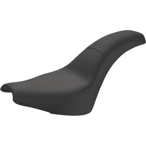 Saddlemen Profiler Basket-Weave Seat - Black - Softail 818-30-147 Saddlemen Profiler Basket-Weave Seat - Black - Softail 818-30-147