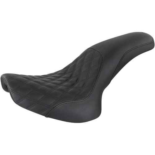Saddlemen Profiler Seat - Front Lattice/Rear Smooth - Black - Softail 800-01-149 Saddlemen Profiler Seat - Front Lattice/Rear Smooth - Black - Softail 800-01-149