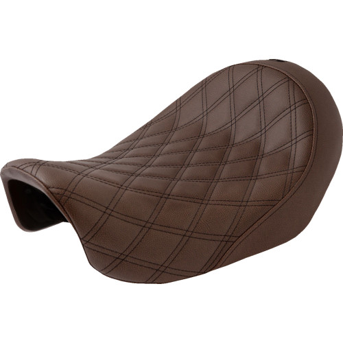 Saddlemen Renegade Solo Seat - Lattice Stitched - Brown - Dyna '06-'17 806-04-002Bls Saddlemen Renegade Solo Seat - Lattice Stitched - Brown - Dyna '06-'17 806-04-002Bls