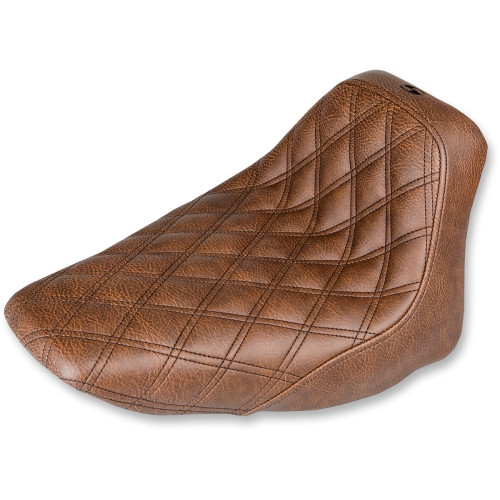 Saddlemen Renegade Solo Seat - Lattice Stitched - Brown - Flst '06-'17 806-15-002Bls Saddlemen Renegade Solo Seat - Lattice Stitched - Brown - Flst '06-'17 806-15-002Bls