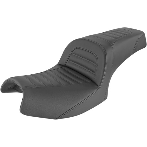 Saddlemen Slim Roll & Pleat Seat - Black - Indian I20-06-161 Saddlemen Slim Roll & Pleat Seat - Black - Indian I20-06-161