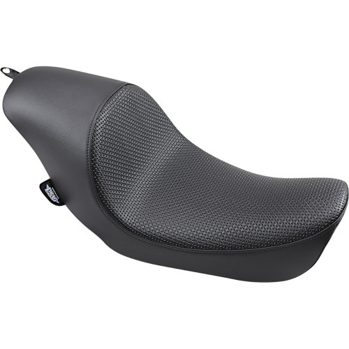Drag Specialties 3/4 Solo Seat - Low - Basketweave - Fxd/Fld '06-'17 Drag Specialties 3/4 Solo Seat - Low - Basketweave - Fxd/Fld '06-'17