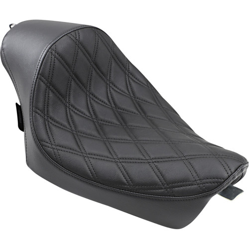Drag Specialties Cafe Solo Seat - Diamond - Xl '10-'22 Drag Specialties Cafe Solo Seat - Diamond - Xl '10-'22