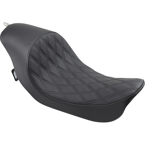 Drag Specialties 3/4 Solo Seat - Low - Diamond Stitch - Fxd/Fld '06-'17 Drag Specialties 3/4 Solo Seat - Low - Diamond Stitch - Fxd/Fld '06-'17