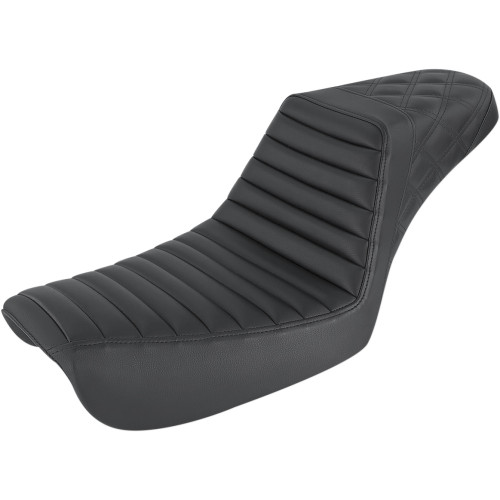 Saddlemen 804-04-176 Seat Stepup Blk Fxd 04-05