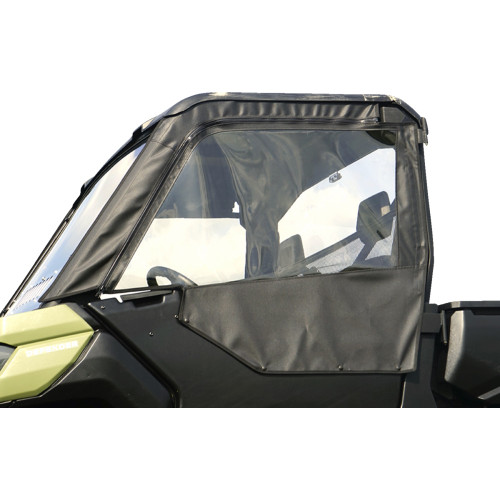 Seizmik Soft Upper Doors - Black - Can-Am Defender 51-20987 Seizmik Soft Upper Doors - Black - Can-Am Defender 51-20987