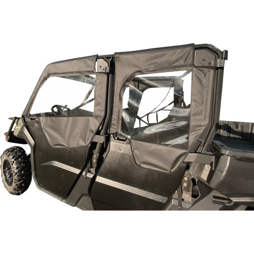 Seizmik Soft Upper Doors - Black - Can-Am Defender Max 51-20986 Seizmik Soft Upper Doors - Black - Can-Am Defender Max 51-20986