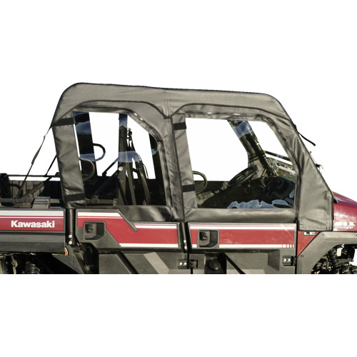 Seizmik Soft Upper Doors - Black - Kawasaki - Mule Pro-Dxt/Fxt 51-20989 Seizmik Soft Upper Doors - Black - Kawasaki - Mule Pro-Dxt/Fxt 51-20989