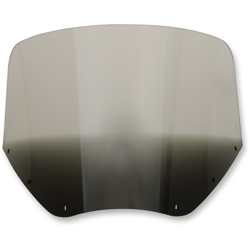 Memphis Shades Road Warrior Windshield - Black Smoke - 11" Mep86712