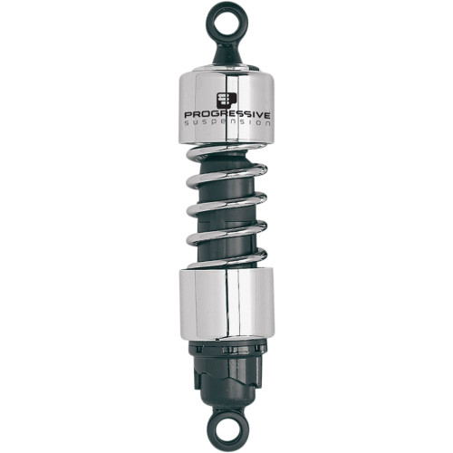 Progressive Suspension Shocks - 412 Cruiser Series - Chrome - 12.5" - Standard 412-4214C