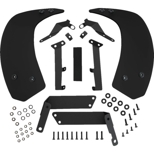 Show Chrome Lower Wind Deflectors - Smoke - Ryker 41-423S Show Chrome Lower Wind Deflectors - Smoke - Ryker 41-423S