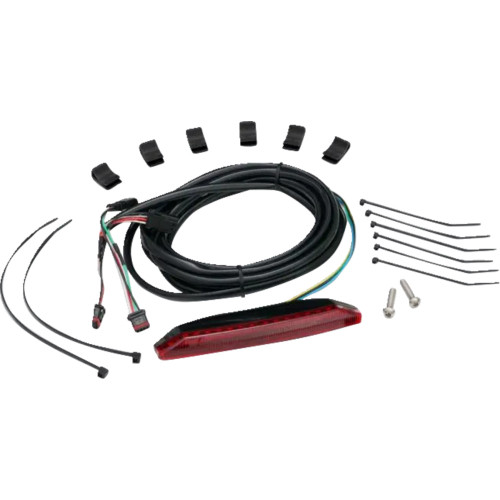 Show Chrome Rear Light - Red Lens - Ryker 41-424 Show Chrome Rear Light - Red Lens - Ryker 41-424
