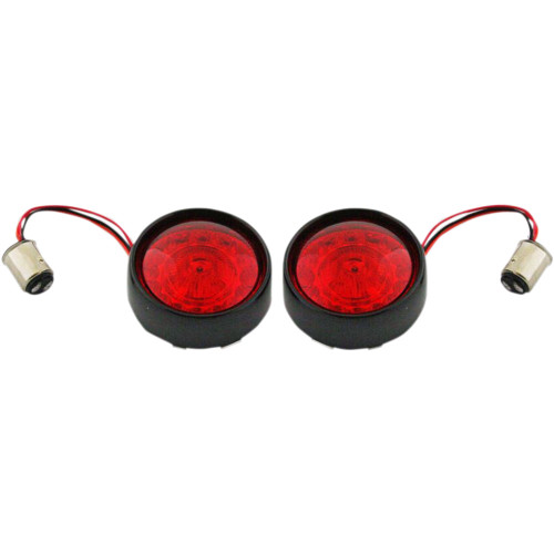 Custom Dynamics Bullet Turn Signal - 1157 - Gloss Black - Red Lens Pb-Bb-Rr-1157Br Custom Dynamics Bullet Turn Signal - 1157 - Gloss Black - Red Lens Pb-Bb-Rr-1157Br