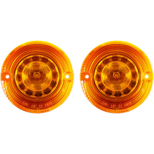 Custom Dynamics Flat Signal Insert - 1156 - Amber Pb-A-1156-T Custom Dynamics Flat Signal Insert - 1156 - Amber Pb-A-1156-T