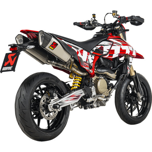 Slip-On Line Mufflers - Titanium - Hypermotard 698 S-D6So2-Haplt Slip-On Line Mufflers - Titanium - Hypermotard 698 S-D6So2-Haplt