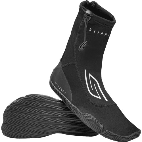 Slippery Amp Boots - Black - 11