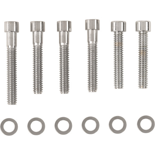 Drag Specialties Bolt Kit - Camshaft Cover - Socket-Head - Smooth - Big Twin Drag Specialties Bolt Kit - Camshaft Cover - Socket-Head - Smooth - Big Twin