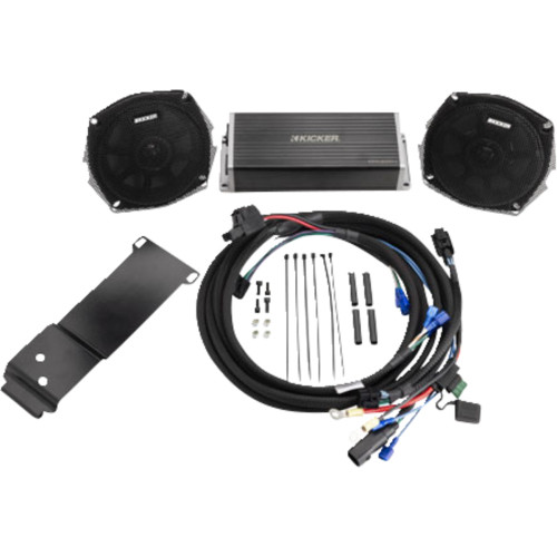 Kicker 50Hdr982 Speaker/Amp Plug-N-Play Kit Road Glide