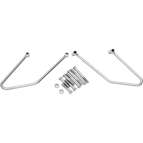 Drag Specialties Saddlebag Support - Chrome - Fl/Fx '06-'17 Drag Specialties Saddlebag Support - Chrome - Fl/Fx '06-'17