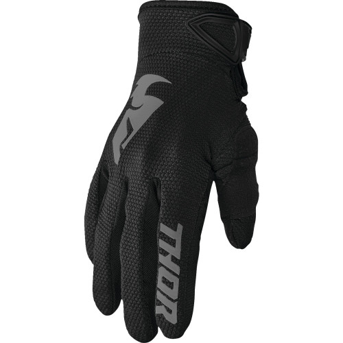 Thor Women'S Sector Gloves - Black/Gray - Large