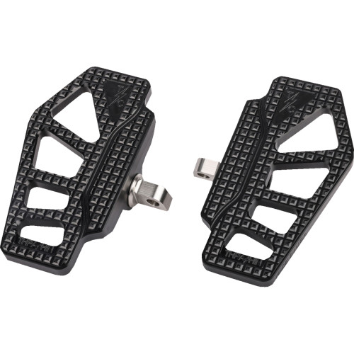 Thrashin Supply Co. Apex Mini Floorboards - Black Tsc-2217-1-D