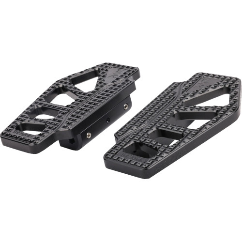 Thrashin Supply Co. Apex Mini Floorboards - Passenger - Black Tsc-2217-1-Br
