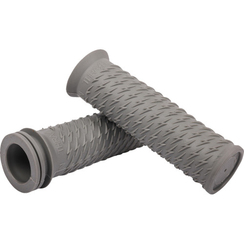 Thrashin Supply Co. Grips - Bolt - Gray Tsc-2708-0 Thrashin Supply Co. Grips - Bolt - Gray Tsc-2708-0
