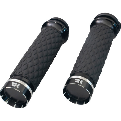 Tracer Grips - Custom Contour - Diamond - Black 500320