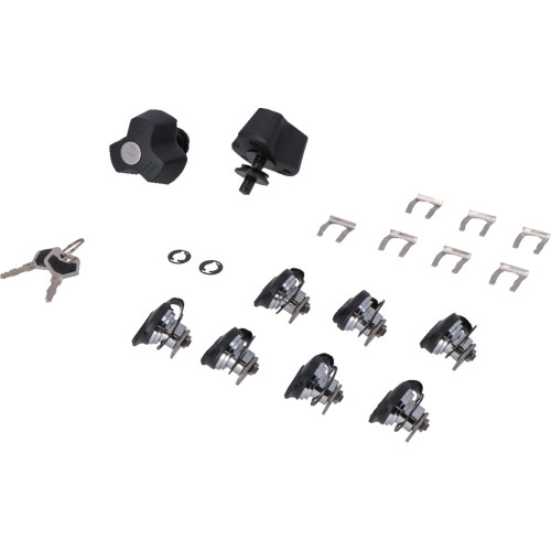 Trax Lock Set - Evo - Anti-Theft Protection - 9 Matching Locks With Keys Qls.00.046.15100 Trax Lock Set - Evo - Anti-Theft Protection - 9 Matching Locks With Keys Qls.00.046.15100