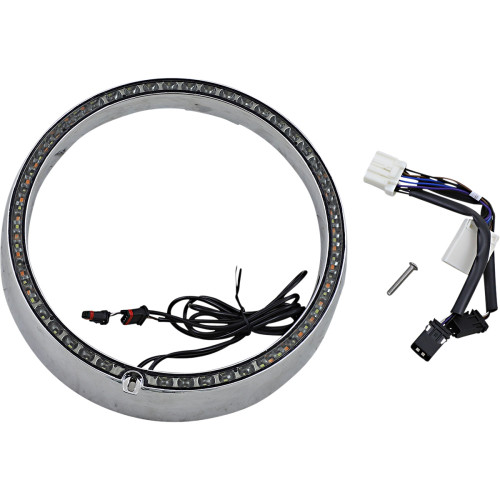 Custom Dynamics Sequential Trim Ring - Chrome Pb-7Tr-Seq-3C Custom Dynamics Sequential Trim Ring - Chrome Pb-7Tr-Seq-3C