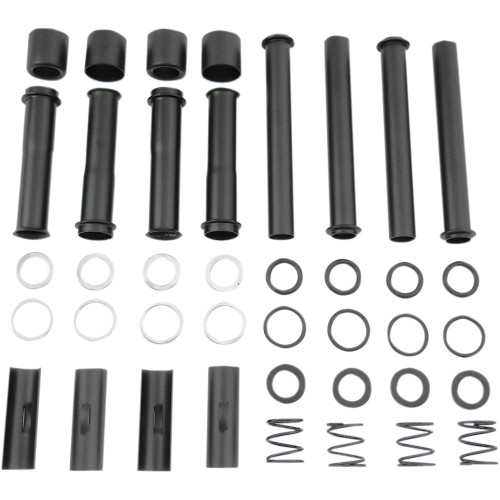 Drag Specialties Pushrod Tube Kit - Black - Xl Drag Specialties Pushrod Tube Kit - Black - Xl