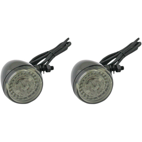 Custom Dynamics Front Turn Signal - Universal - Black Pb-Unv-Ece-Aw-B