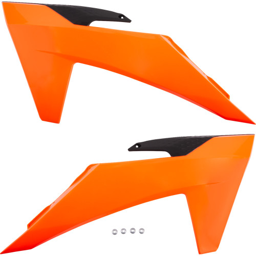 Ufo Radiator Covers - Fluorescent Orange Kt05011#Fflu