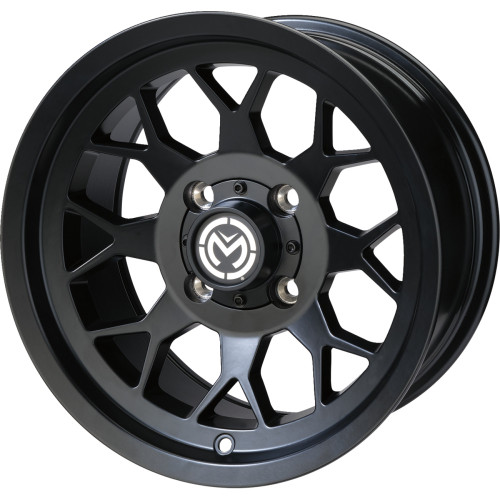 Wheel - 27X - Front - Black - 12X7 - 4/136 - 4+3 27Mo127136Mb4 Wheel - 27X - Front - Black - 12X7 - 4/136 - 4+3 27Mo127136Mb4