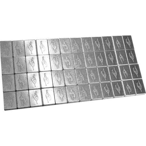 Wheel Weights - Polished - 0.25 Oz - 48 Pack Wwkit-25-12P