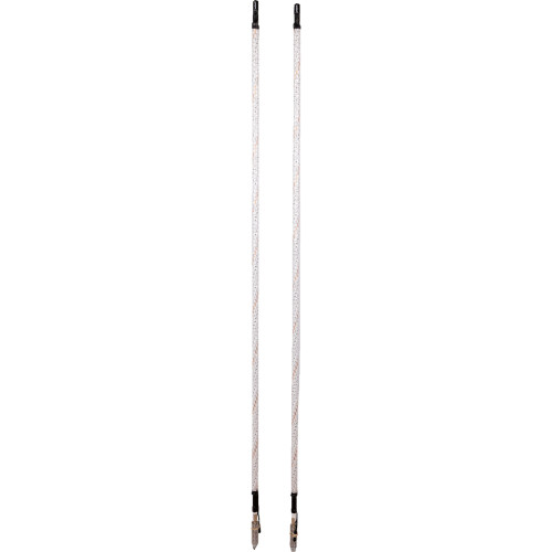 Whipitlightrods 5' Light Rod Whip - Pair - White Sb-Rgbr-252