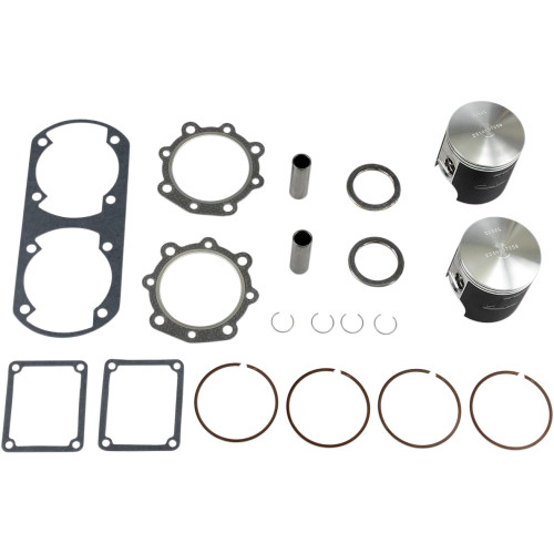 Wiseco Piston Kit With Gaskets - 72.50 Mm - Yamaha Sk1036