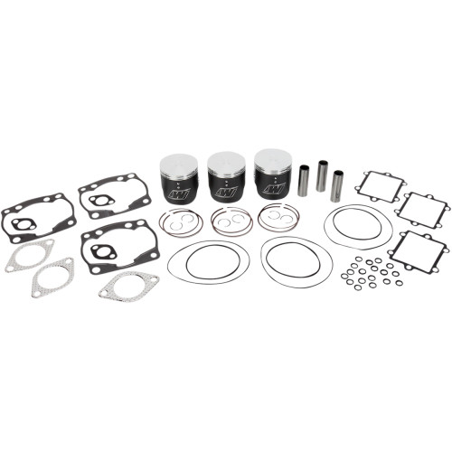 Wiseco Piston Kit With Gaskets - 66.50 Mm - Arctic Cat Sk1189