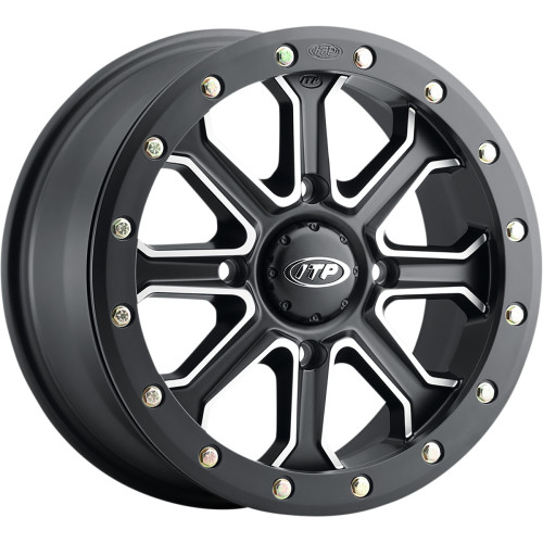 Itp Wheel - Inertia - Front/Rear - Black - 14X7 - 4/137 - 5+2 (+30 Mm) 1422523727B Itp Wheel - Inertia - Front/Rear - Black - 14X7 - 4/137 - 5+2 (+30 Mm) 1422523727B