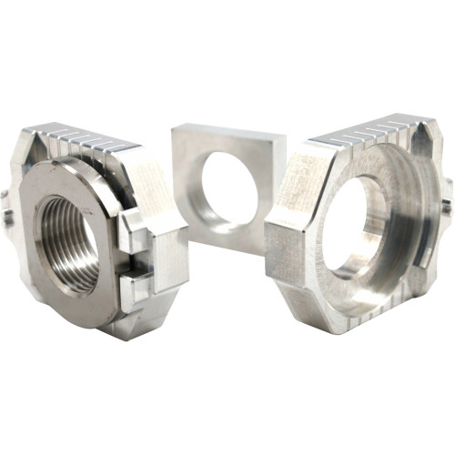 Works Connection Elite Axle Block Kit - Silver - Gas Gas/Husqvarna/Ktm 17-316 Works Connection Elite Axle Block Kit - Silver - Gas Gas/Husqvarna/Ktm 17-316