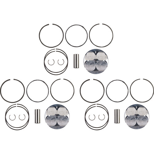 Wossner Piston Kit - 79.95 Mm - Yamaha K4048Da-3 Wossner Piston Kit - 79.95 Mm - Yamaha K4048Da-3