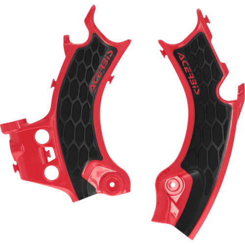 X-Grip Frame Guards - Black/Red - Crf450R 2986181018